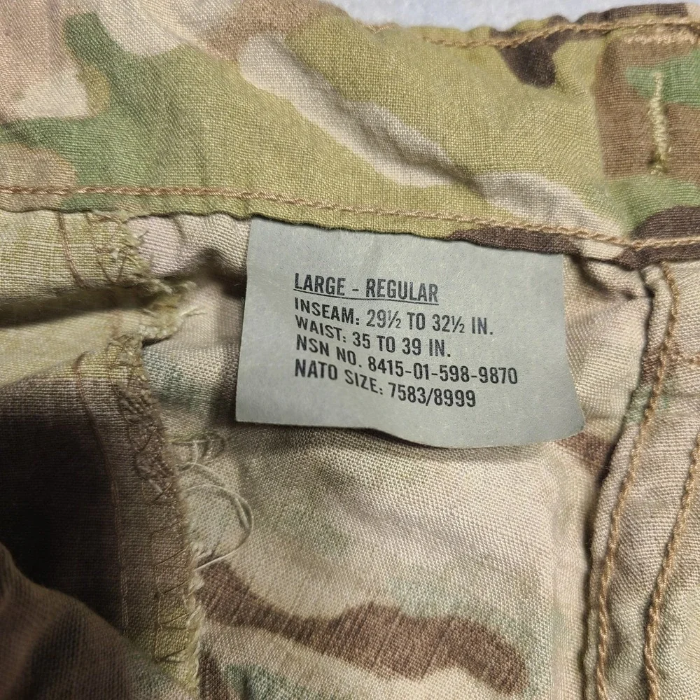 New w/ Tags US Army FRACU Combat Uniform Trousers - Multicam OCP (Large-Regular)